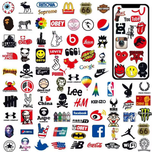 Mix Mini Brands Stickers 95 Plus Pcs